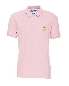 Moschino Teddy Embroidered Polo Shirt