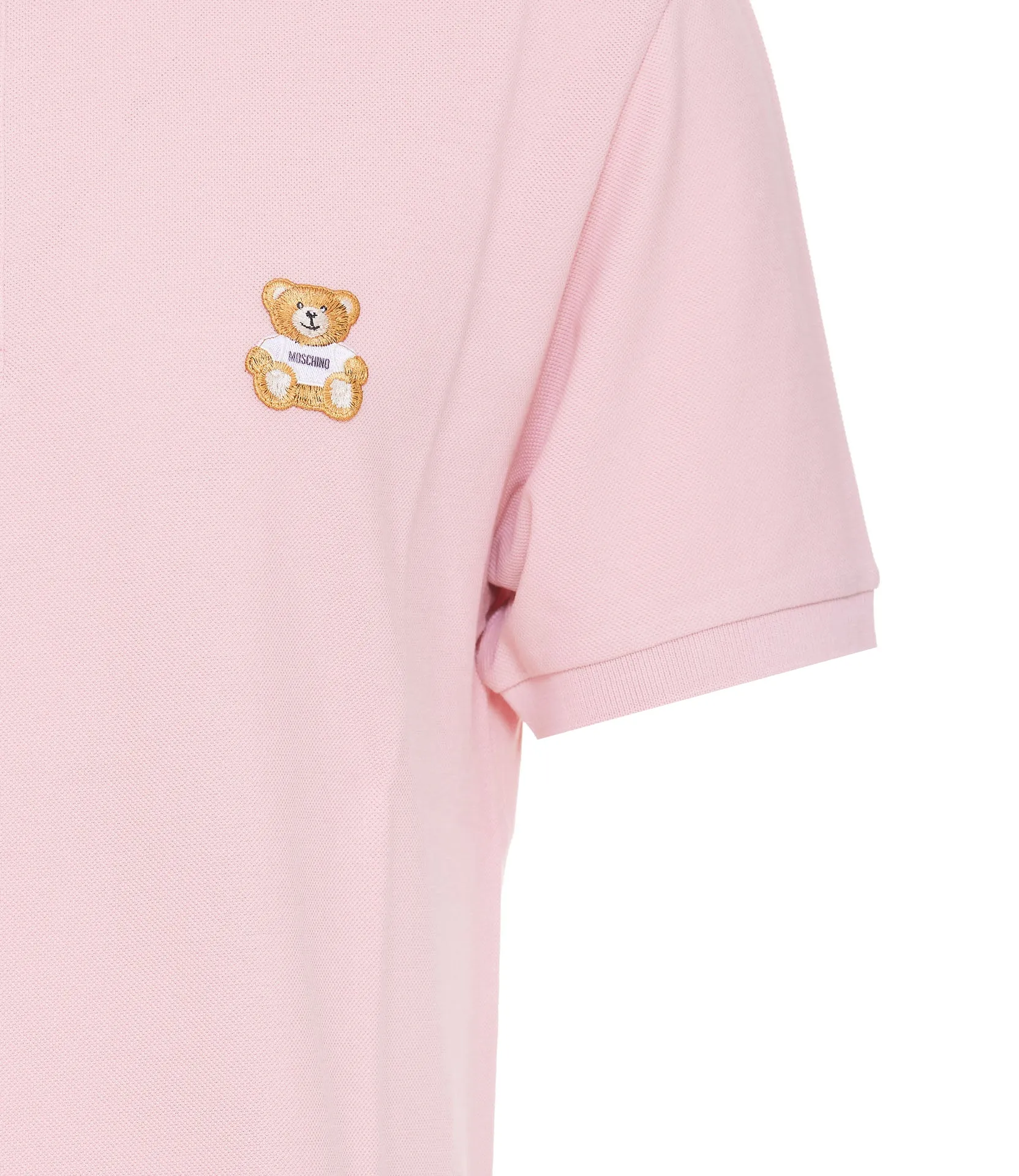 Moschino Teddy Embroidered Polo Shirt