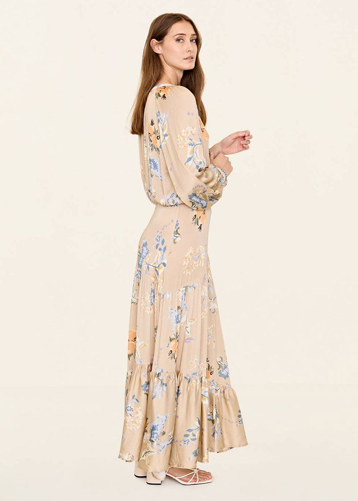 Odd Molly The Prom Long Dress - Kjole - Eden Sand