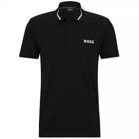 Paddytech Regular Fit Polo Black - W23