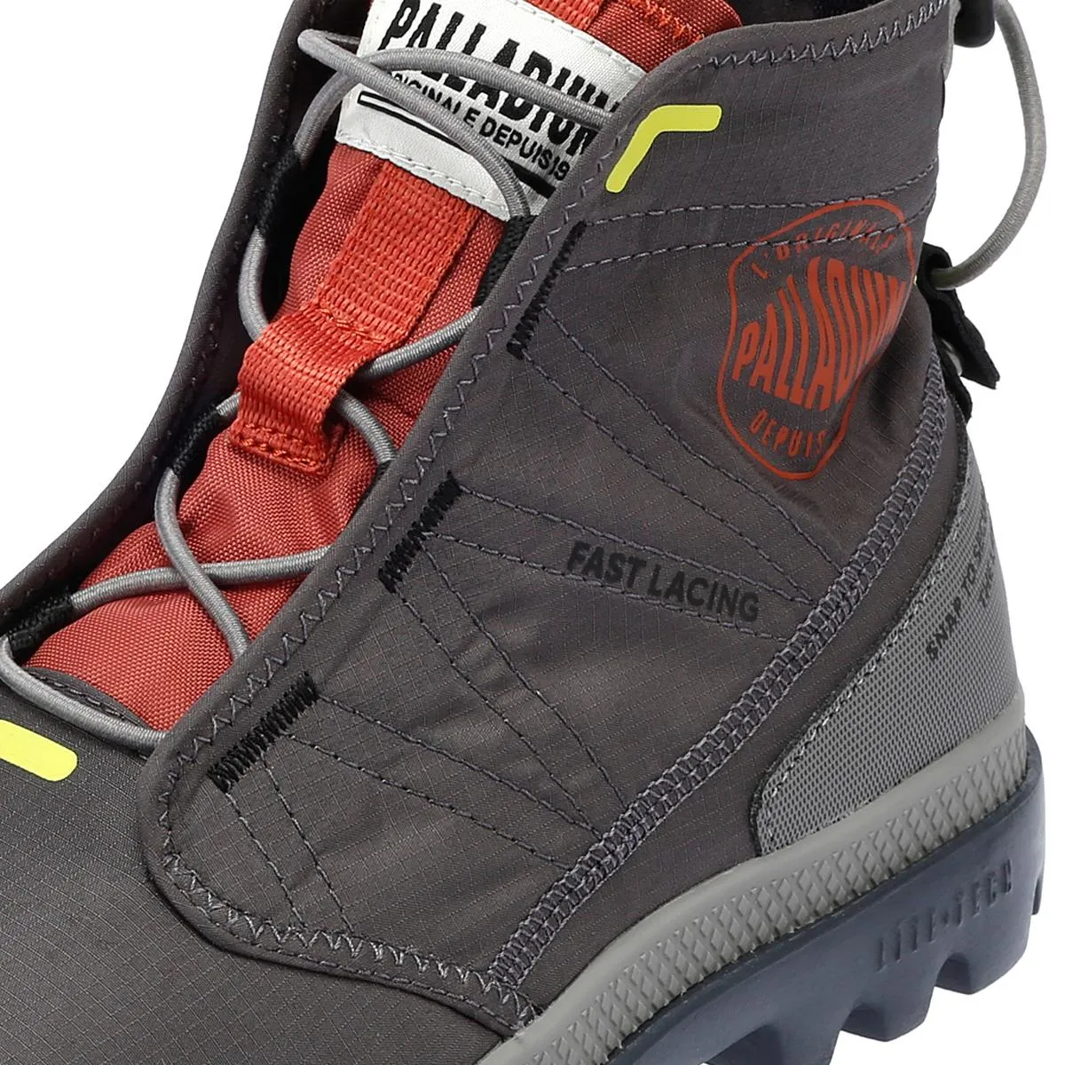 Palladium Pampa Travel Lite Men's Asphalt Boots