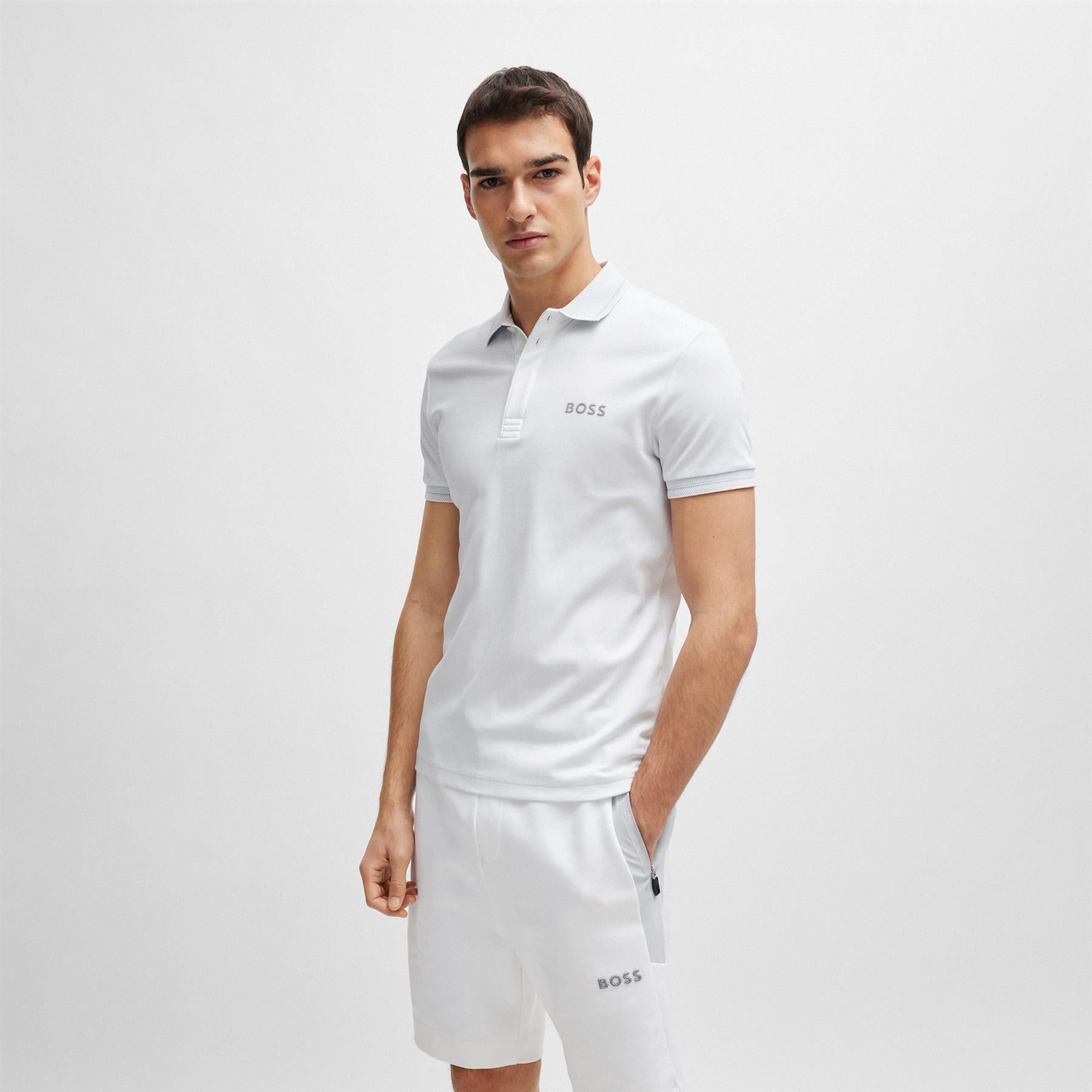 Paule 1 Slim Fit Polo White - SU24