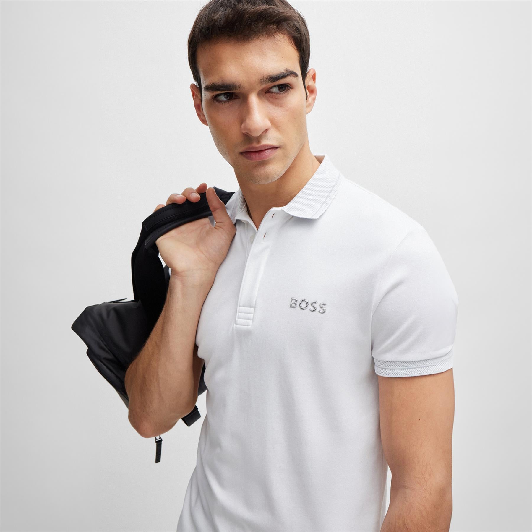 Paule 1 Slim Fit Polo White - SU24