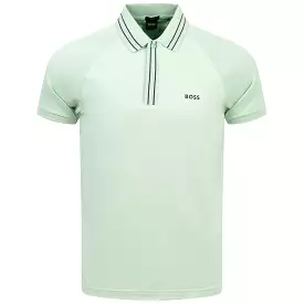 Paule 2 Slim Fit Polo Open Green - SU24