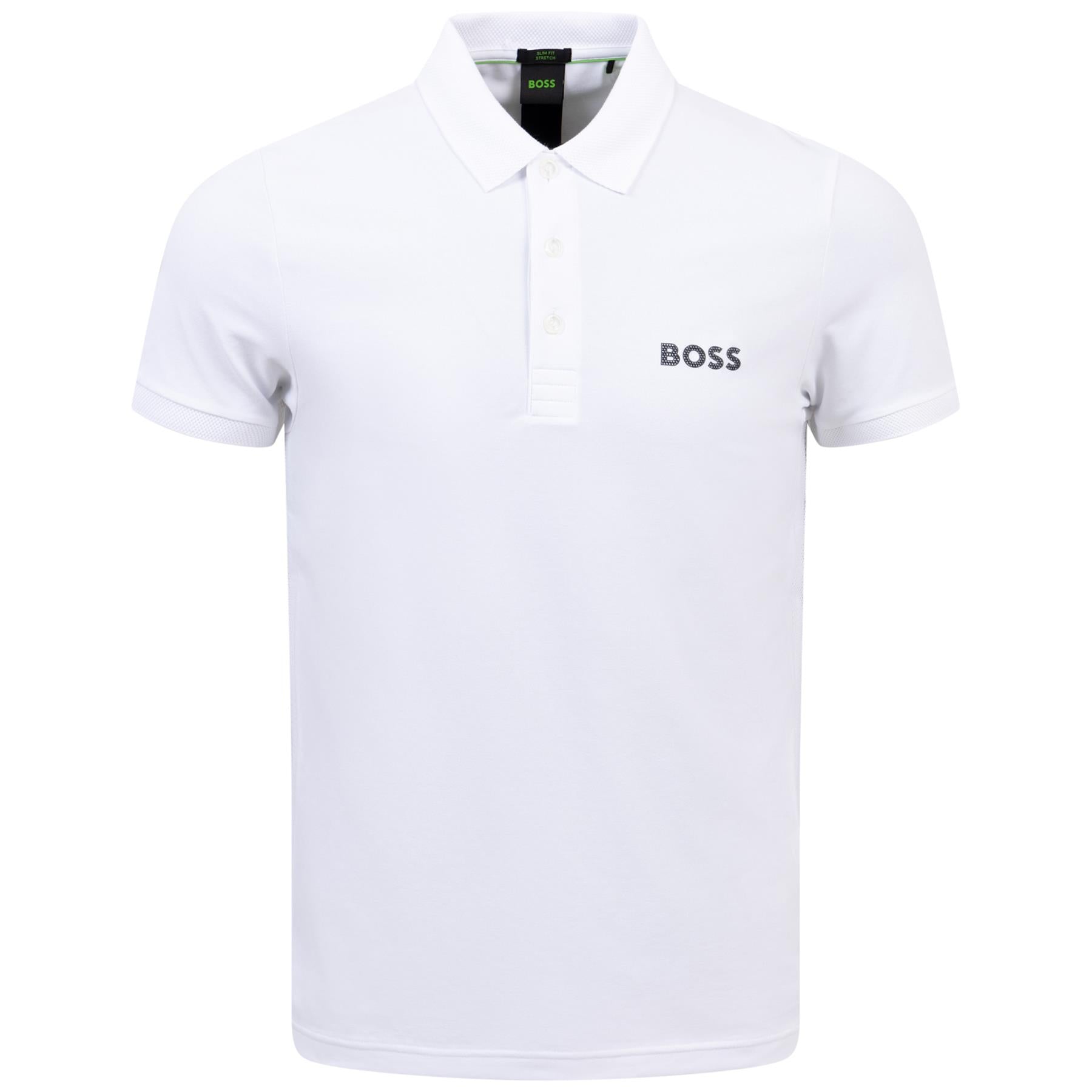 Paule Slim Fit Polo White - SU24