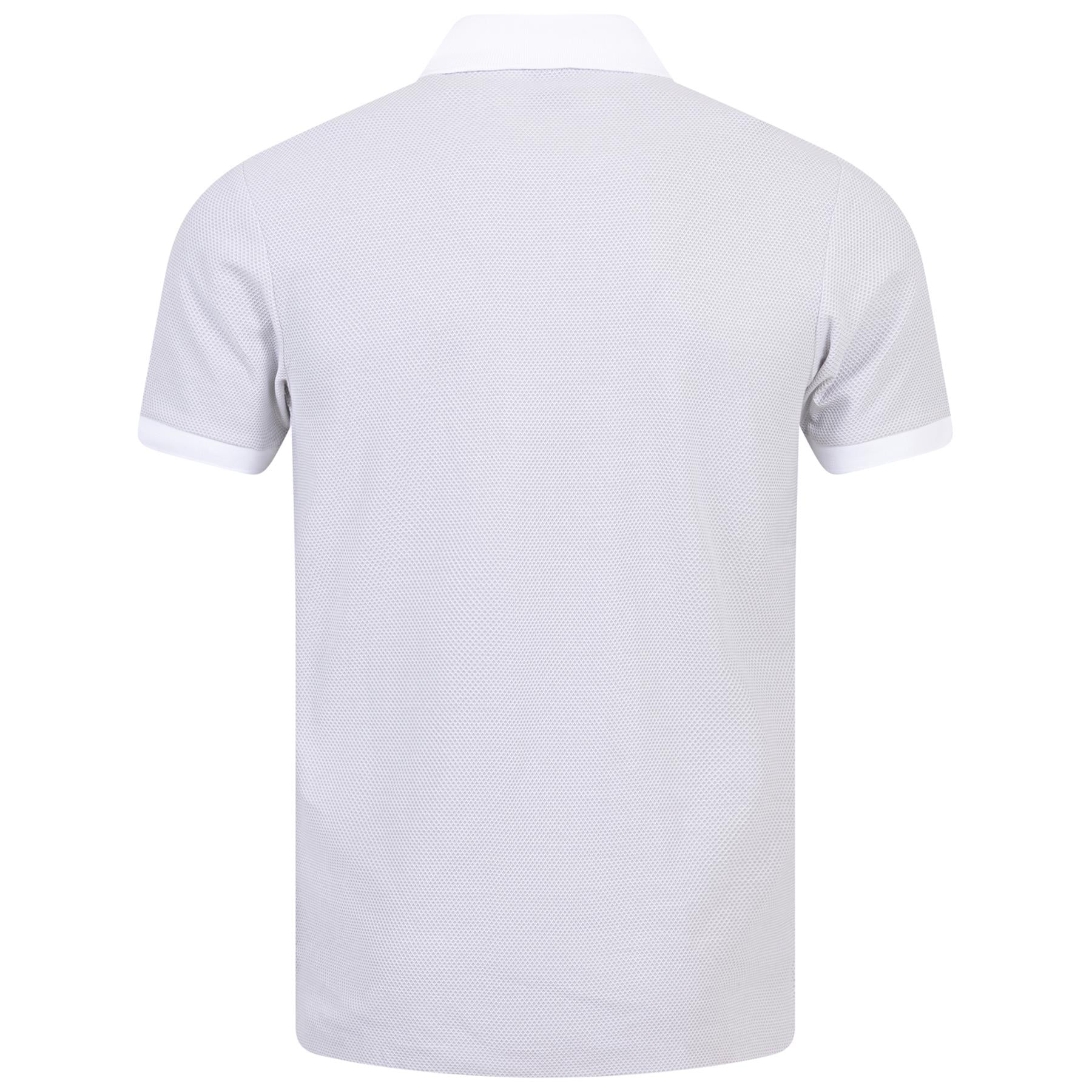 Phillipson 37 Slim Fit Cotton Polo White - SU24