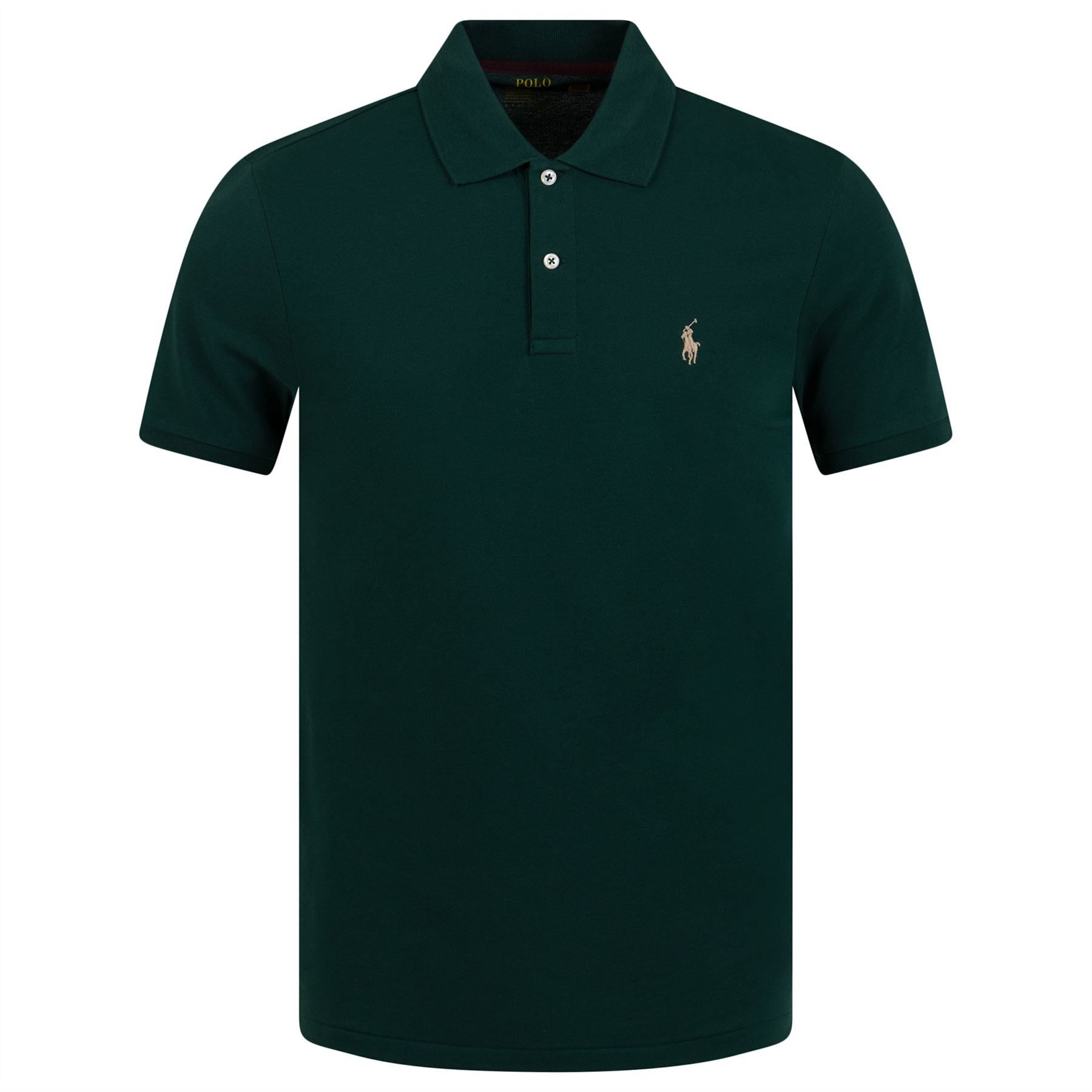 Polo Golf Performance Stretch Mesh Polo Hunt Club Green - AW23