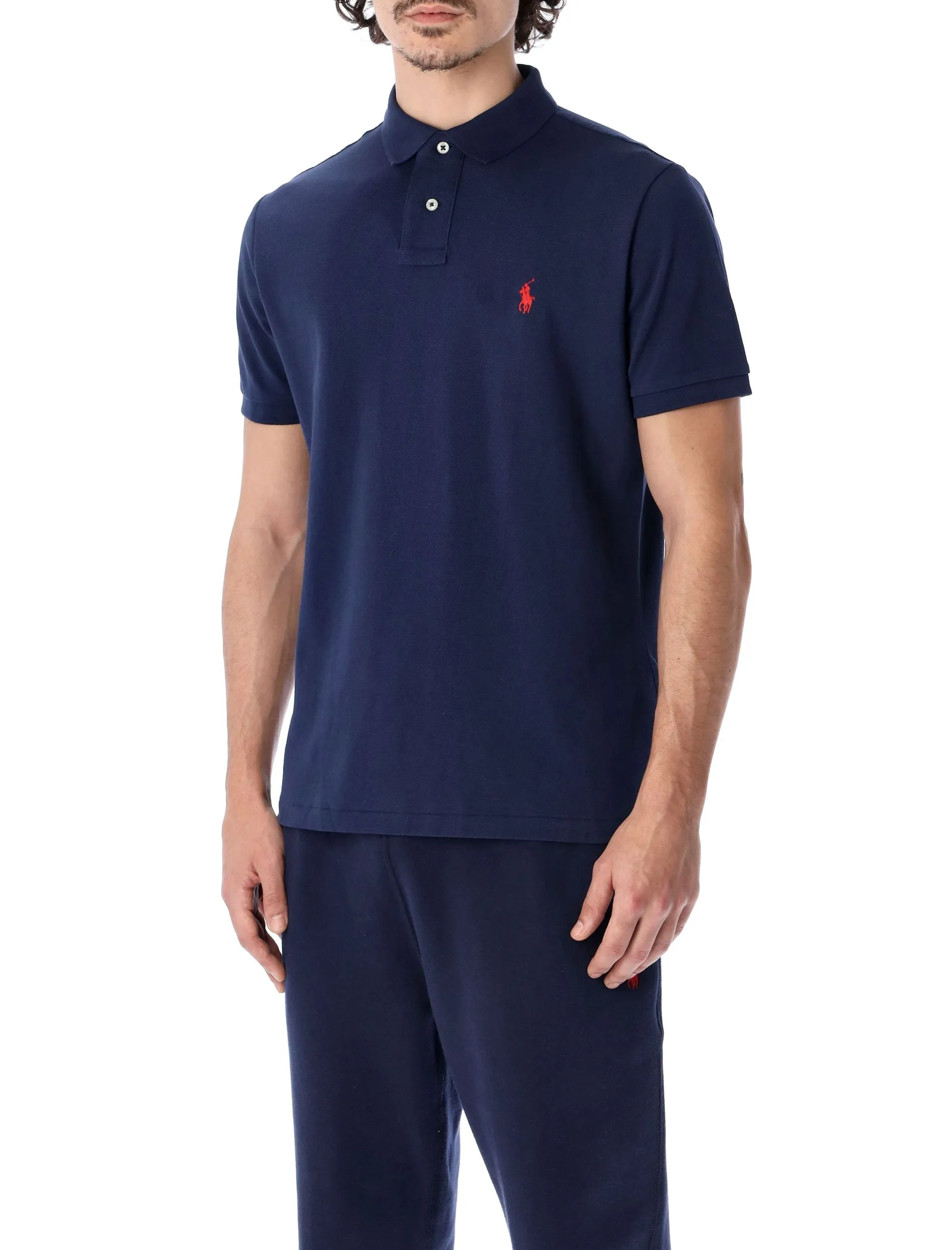 Polo Ralph Lauren Logo Embroidered Polo Shirt