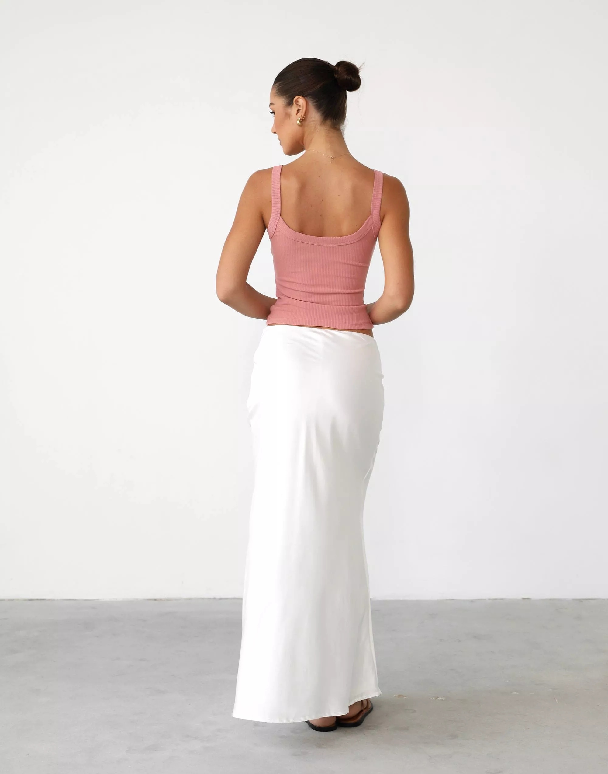 Ravena Maxi Skirt (White)