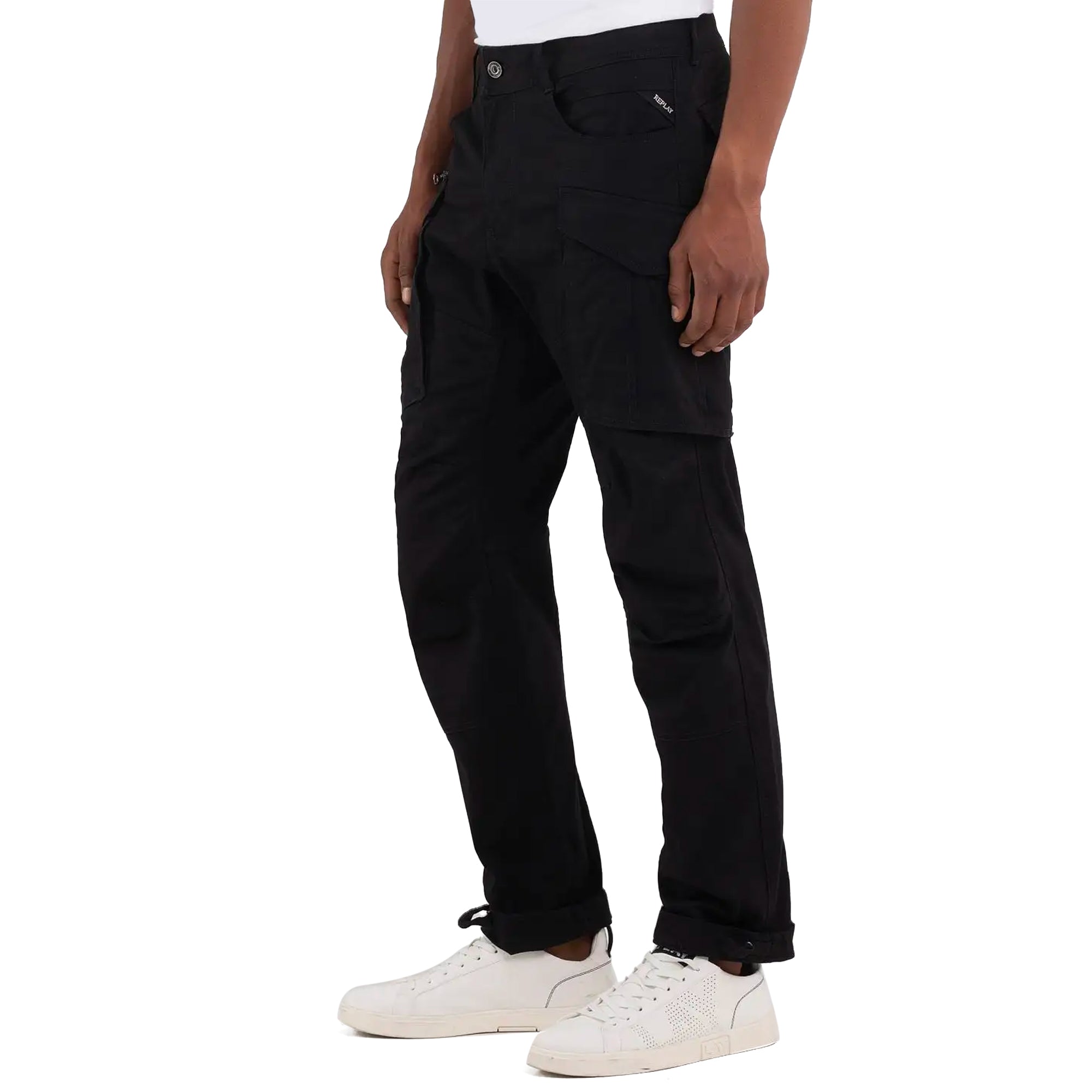 Replay Joe Cargo Pant - Black