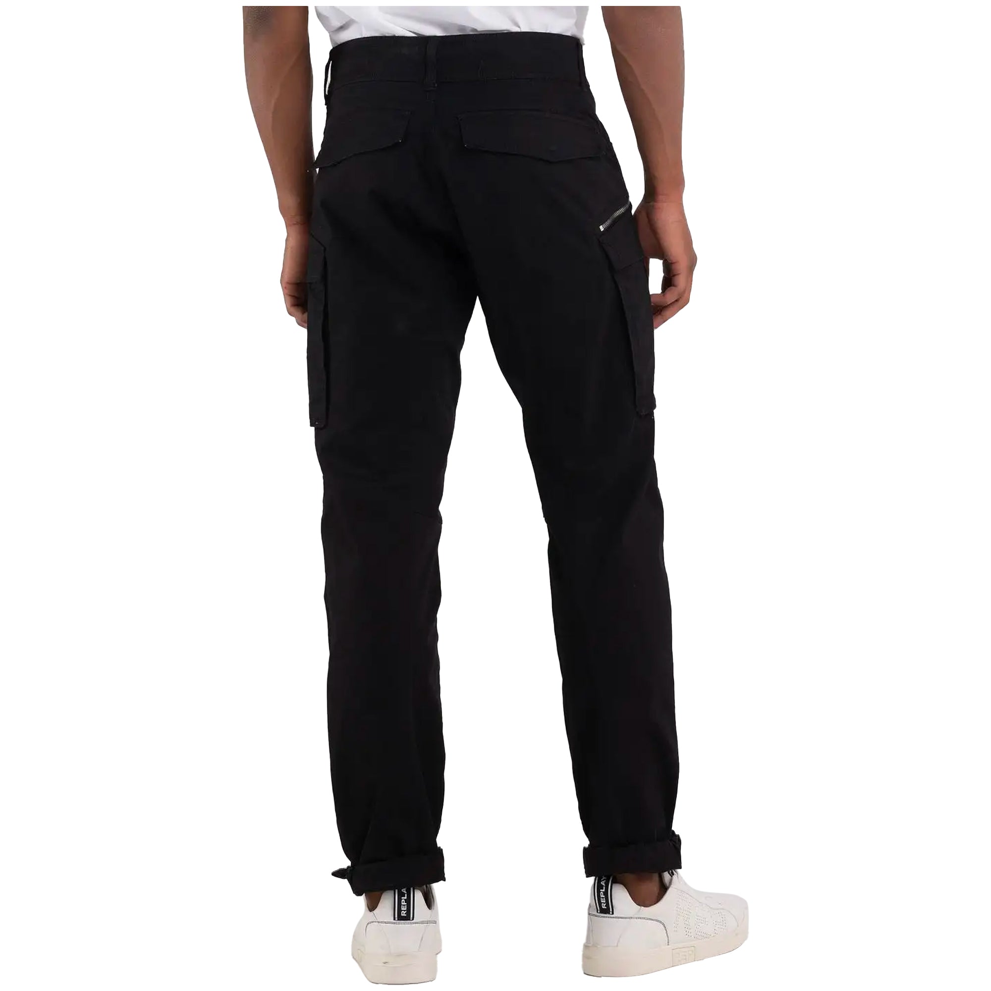 Replay Joe Cargo Pant - Black