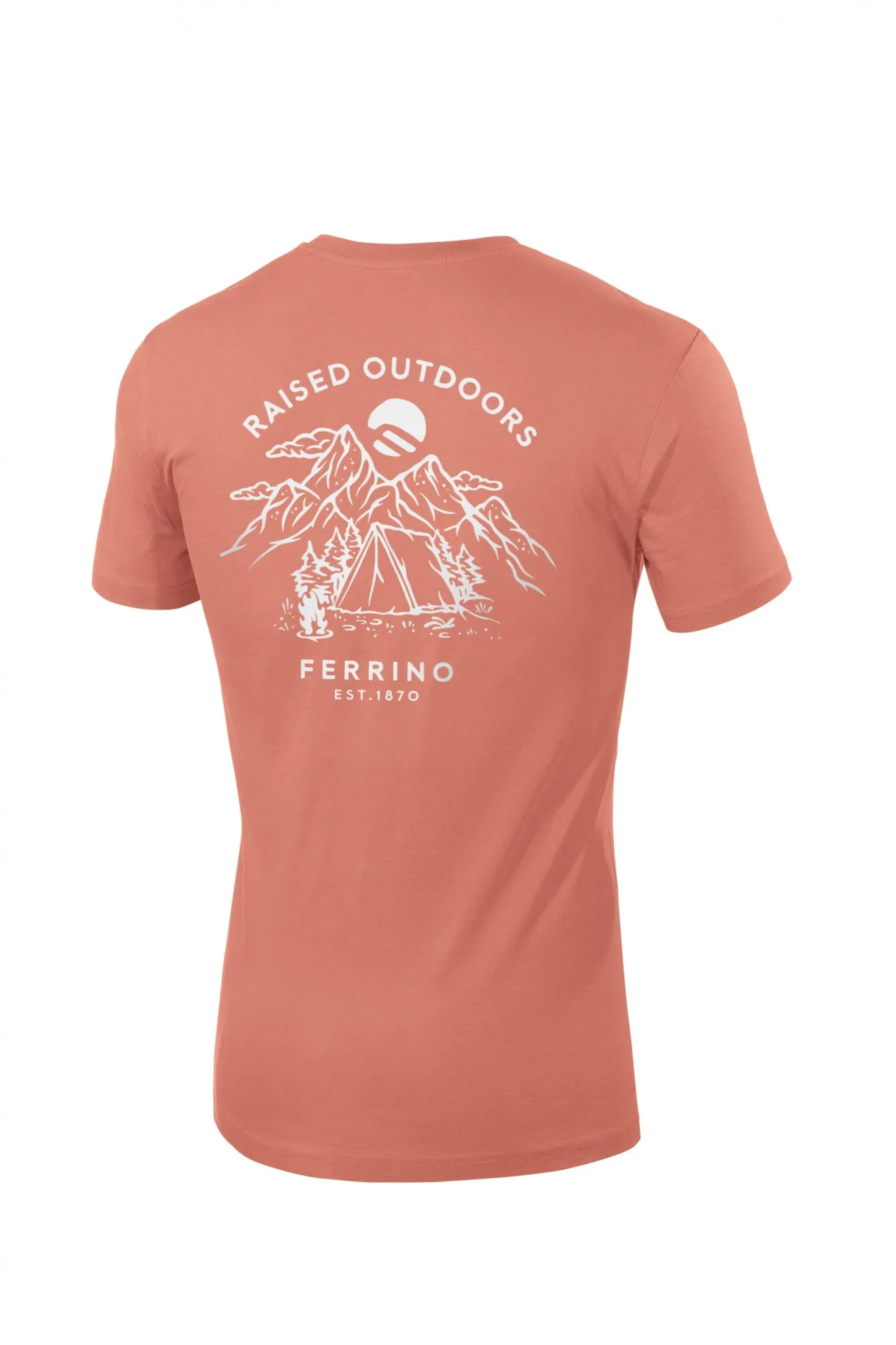 RETRO 2.0 T-SHIRT UNISEX  peach