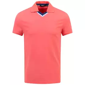 RLX Tailored Fit Johnny Collar Polo Coral Pink - SS24