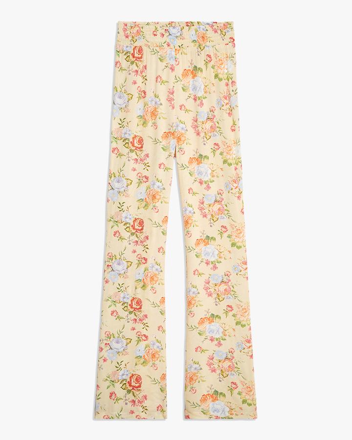 Sand Vintage Drapes Multi Floral Pant