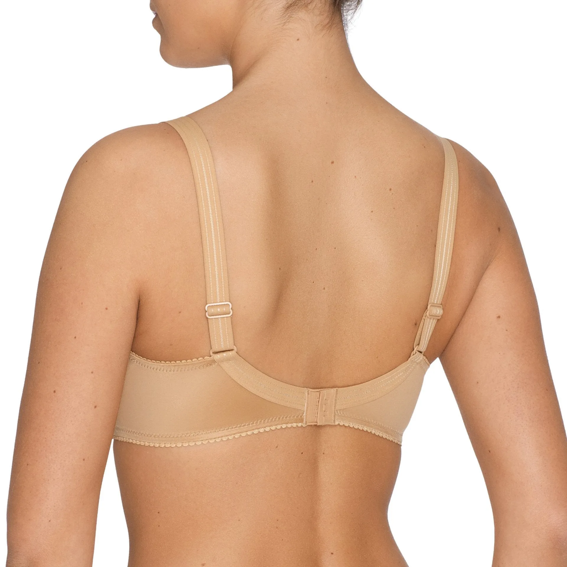 Satin Smooth Classic T-Shirt (Cognac) Bra B-H