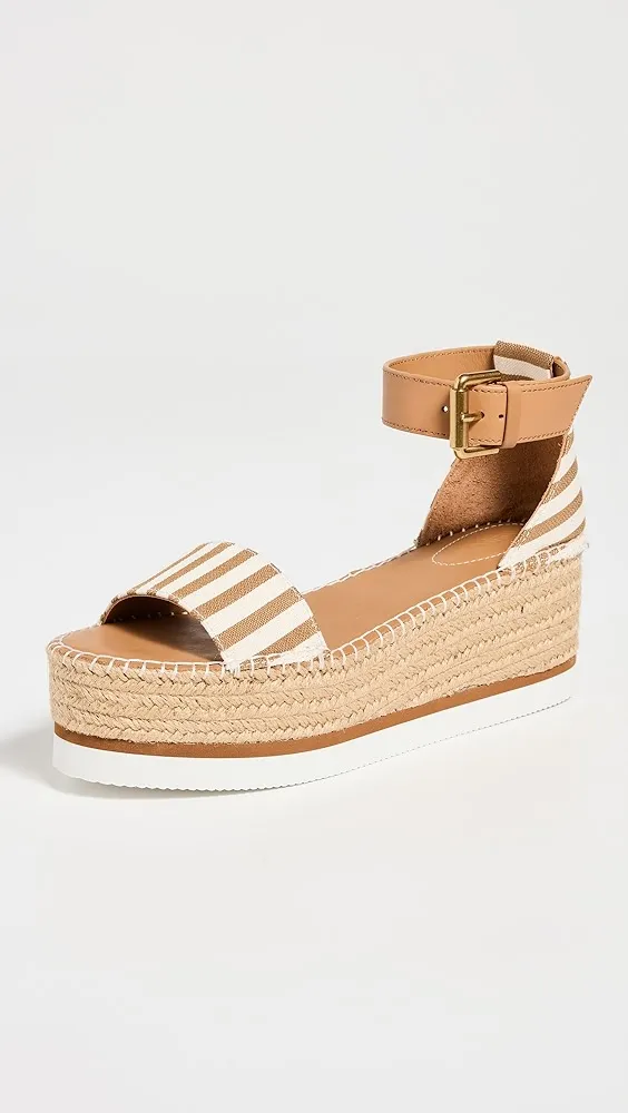 See by Chloe   Glyn Flatform Espadrilles 