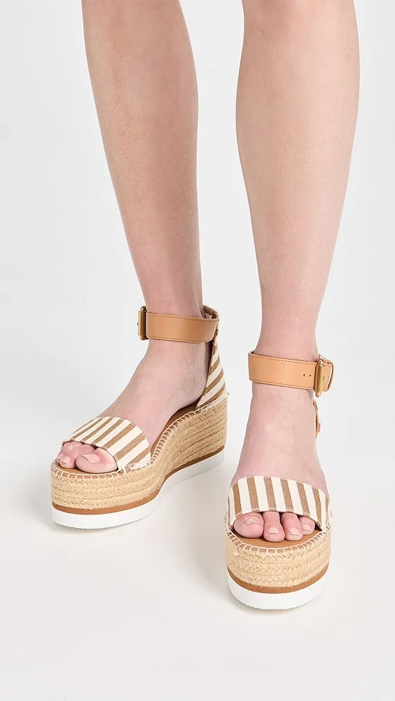 See by Chloe   Glyn Flatform Espadrilles 