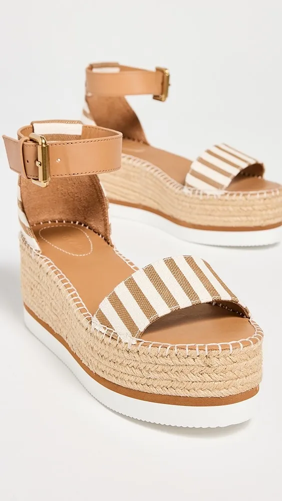 See by Chloe   Glyn Flatform Espadrilles 