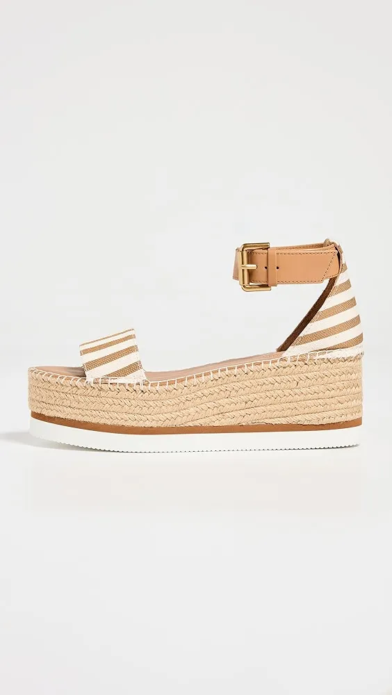 See by Chloe   Glyn Flatform Espadrilles 