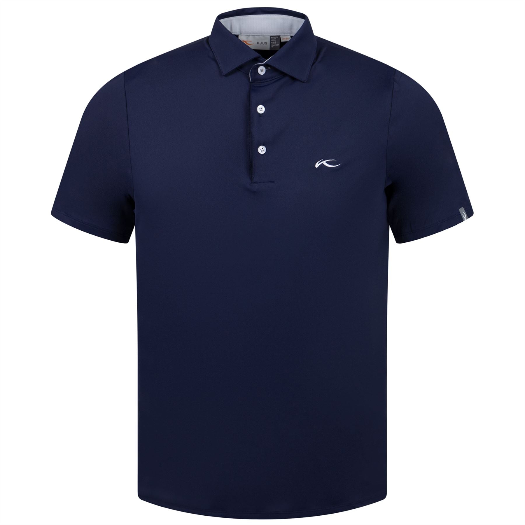 Soren Solid Comfort Fit Polo Atlanta Blue - 2024