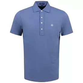 Soul Tailored Fit Performance Mesh Polo Blue Pearl - SS24