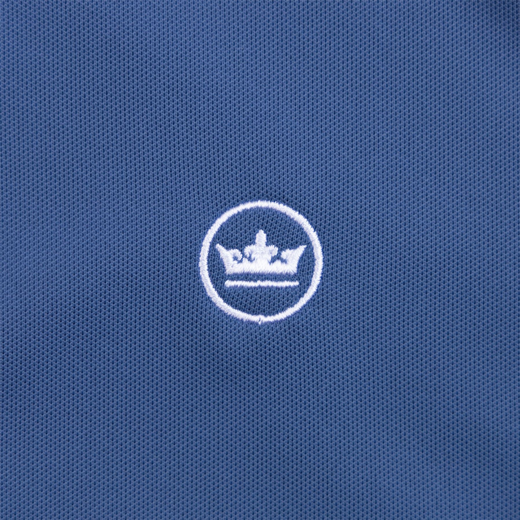 Soul Tailored Fit Performance Mesh Polo Blue Pearl - SS24