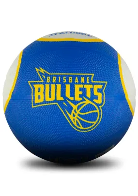 Spalding NBL Brisbane Bullets Jersey Basketball Size 3  6043/NBL/BRI