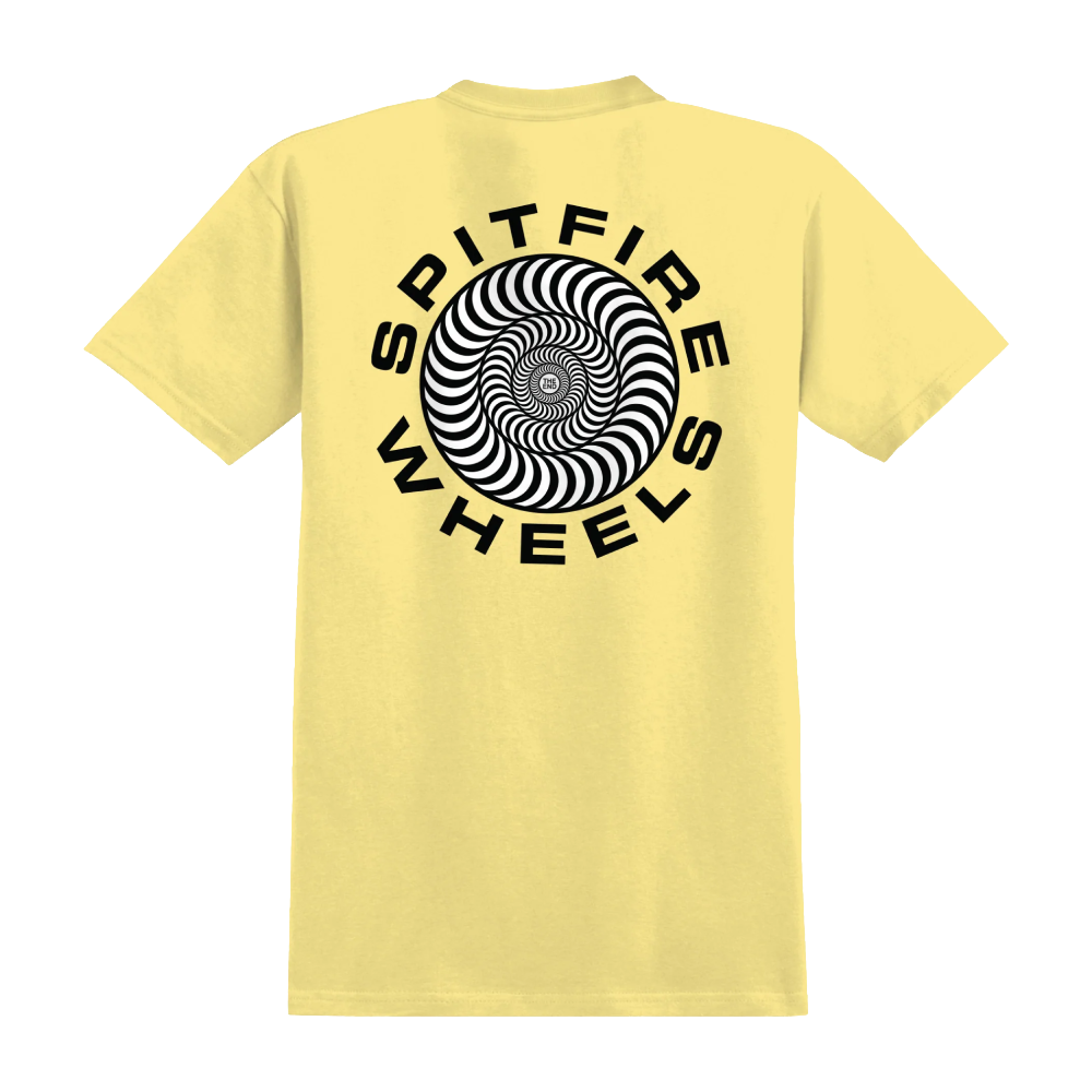 Spitfire Classic 87 Swirl T-Shirt Banana