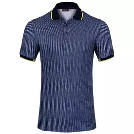 Spot Printed Polo Atlanta Blue/Blue Fog - SS24