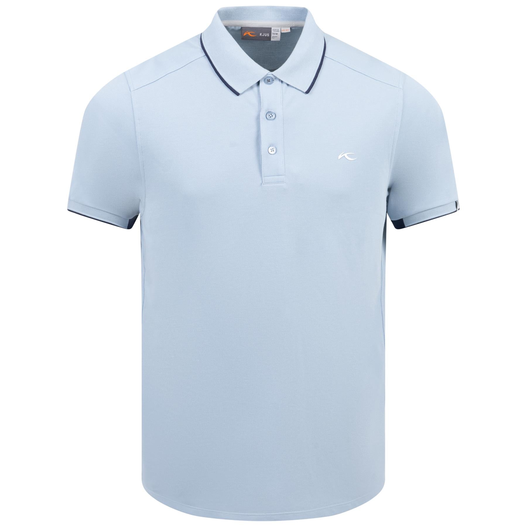 Stan Tour Logo Polo Blue Fog - SS24