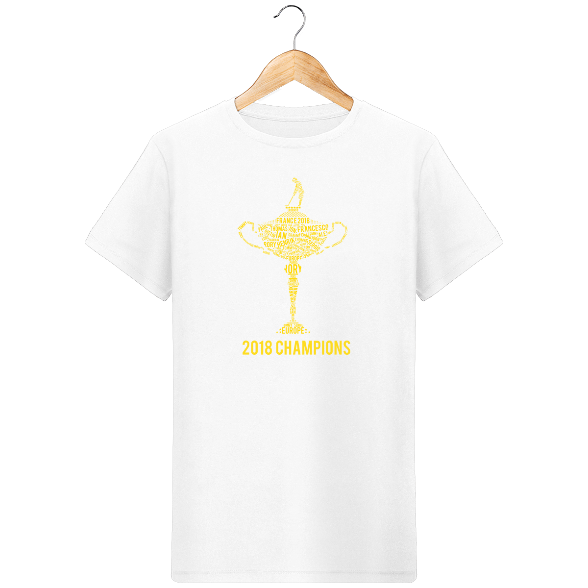 T-Shirt en coton bio 2018 RYDER CHAMPIONS