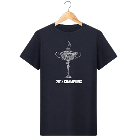 T-Shirt en coton bio 2018 RYDER CHAMPIONS