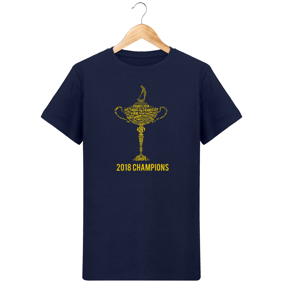 T-Shirt en coton bio 2018 RYDER CHAMPIONS