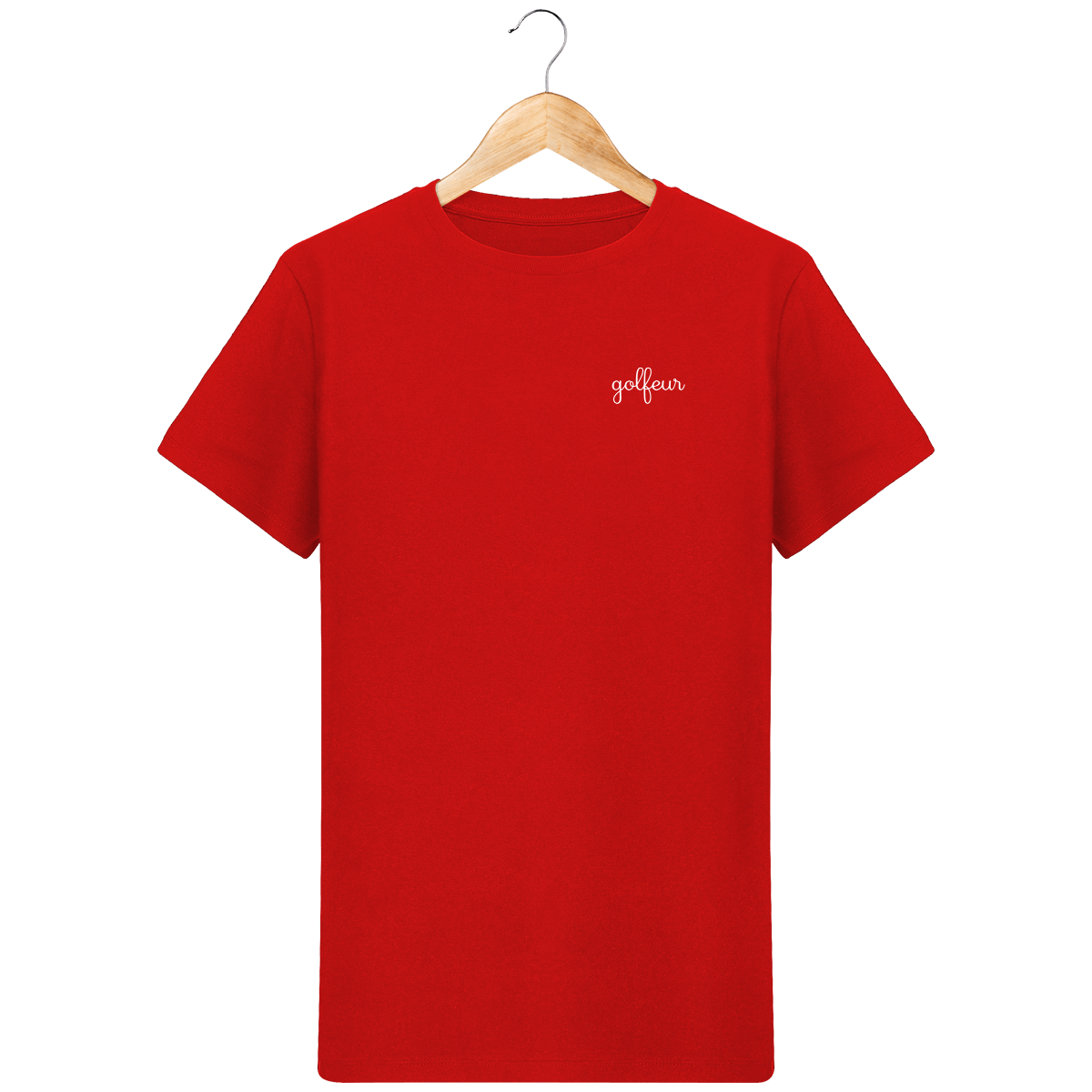 T-Shirt en coton bio brodé GOLFEUR