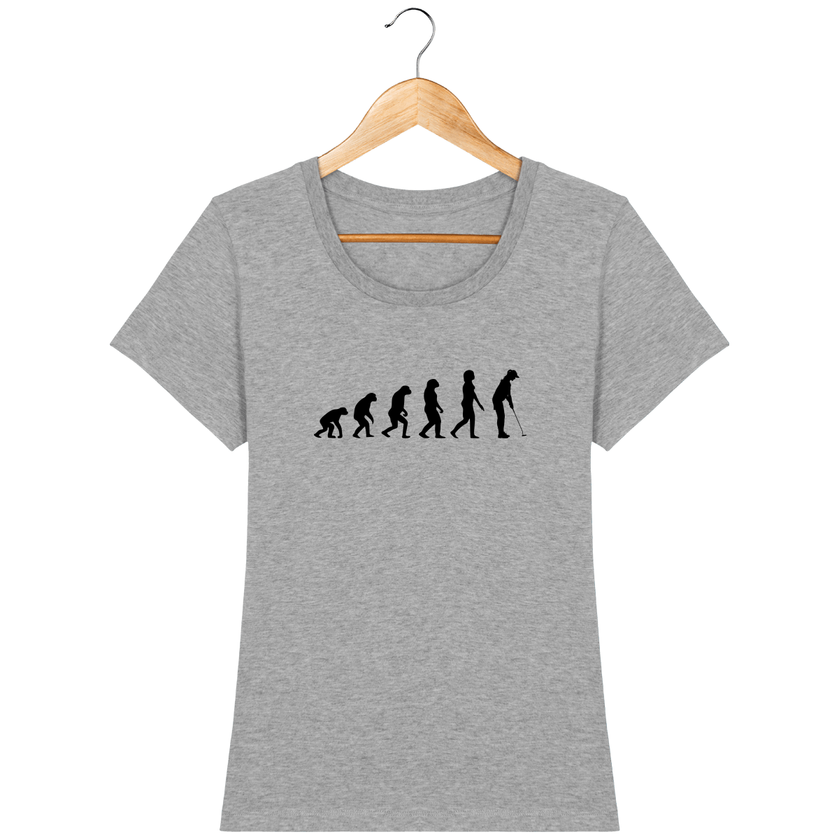 T-Shirt en coton bio Evolution femme