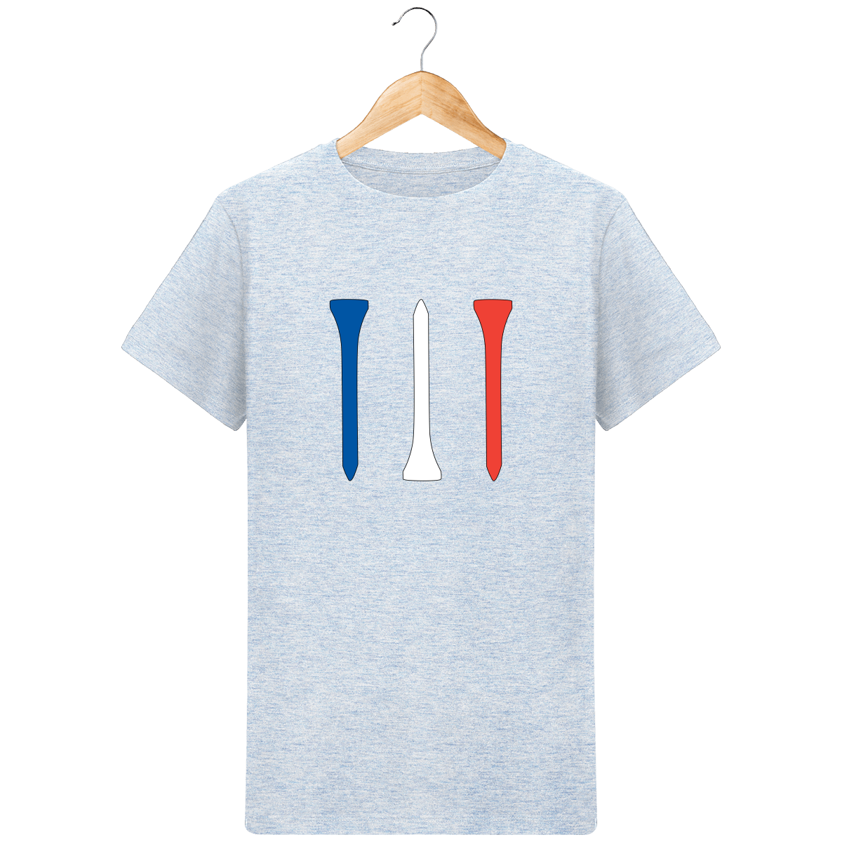 T-Shirt en coton bio TEES BLEU BLANC ROUGE 2