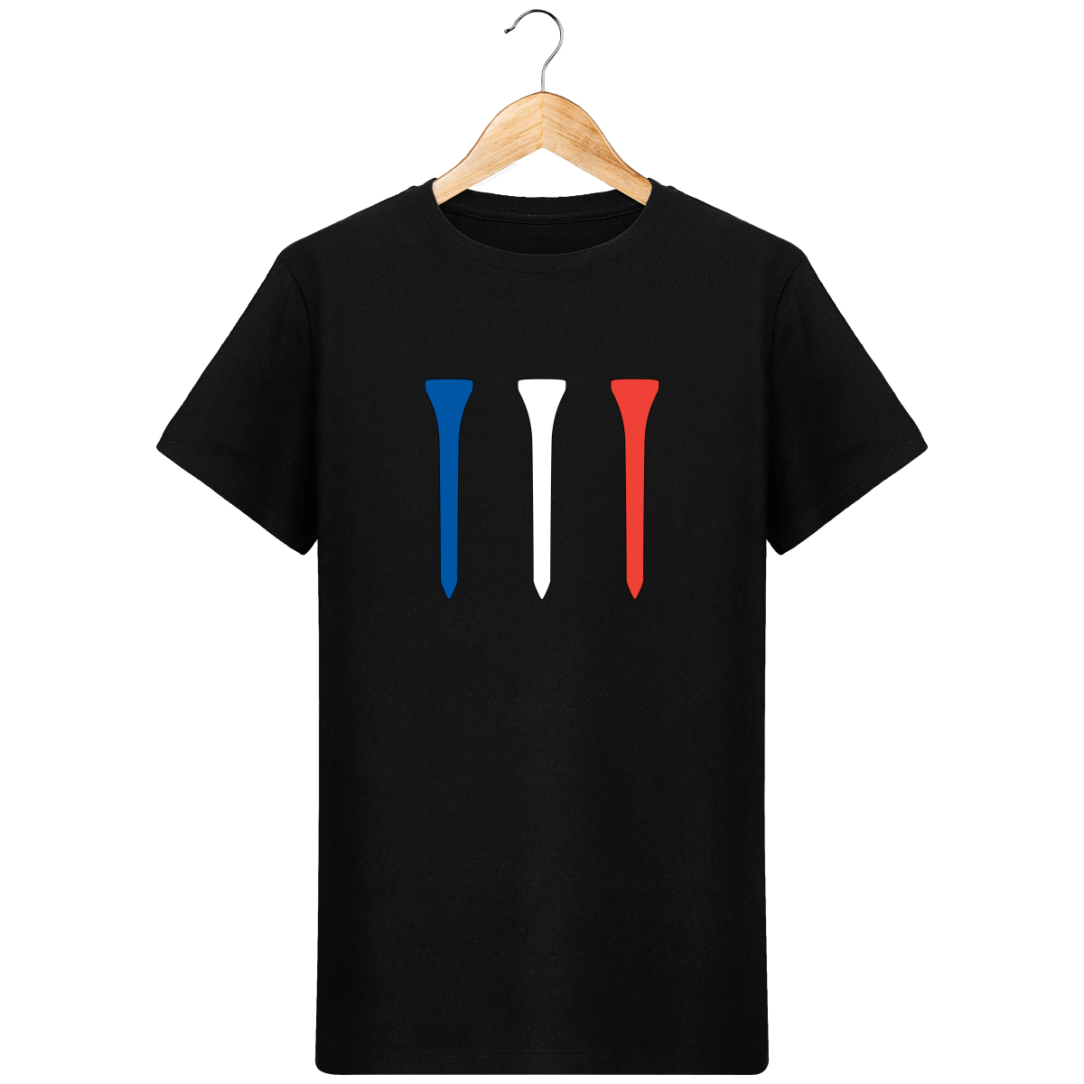 T-Shirt en coton bio TEES BLEU BLANC ROUGE