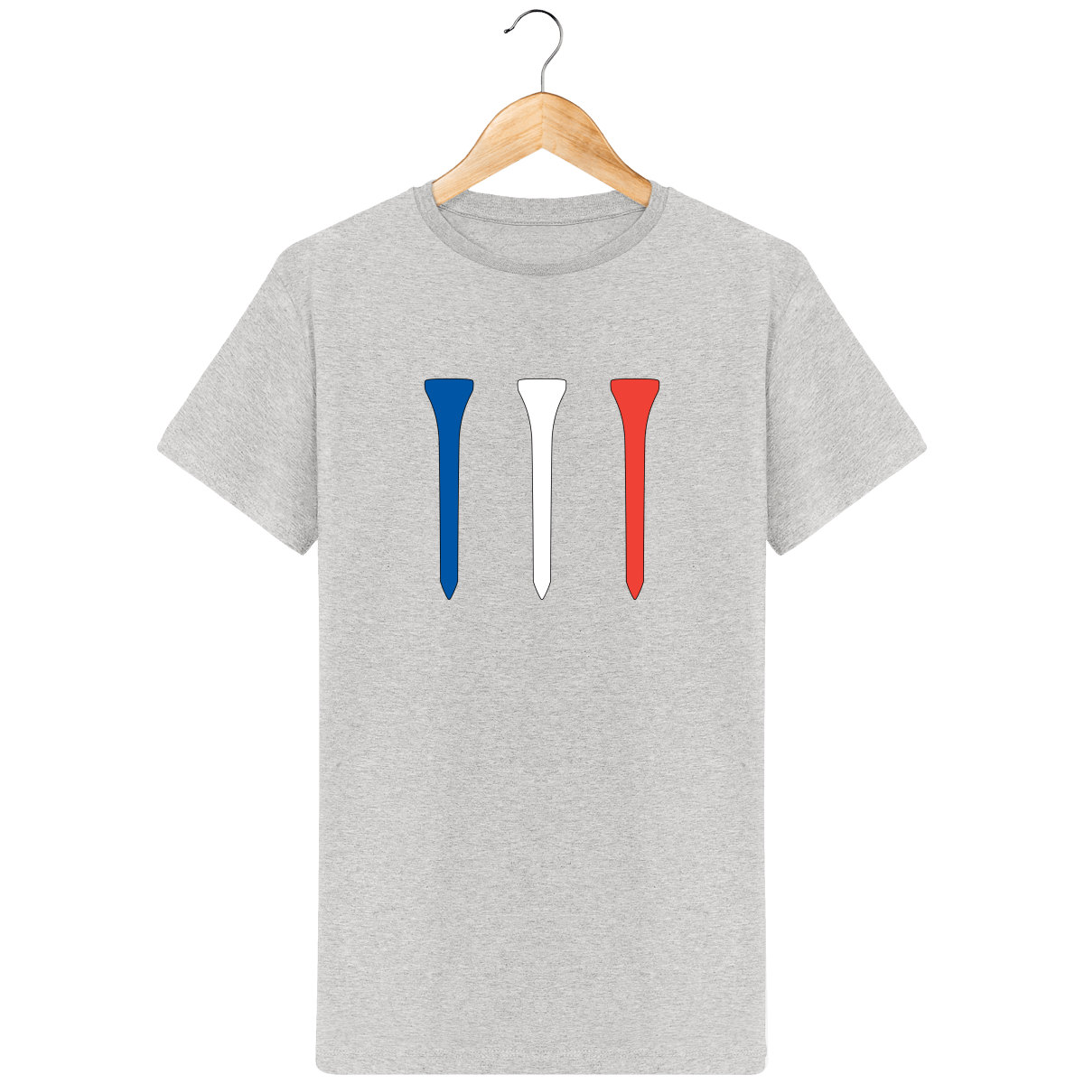 T-Shirt en coton bio TEES BLEU BLANC ROUGE