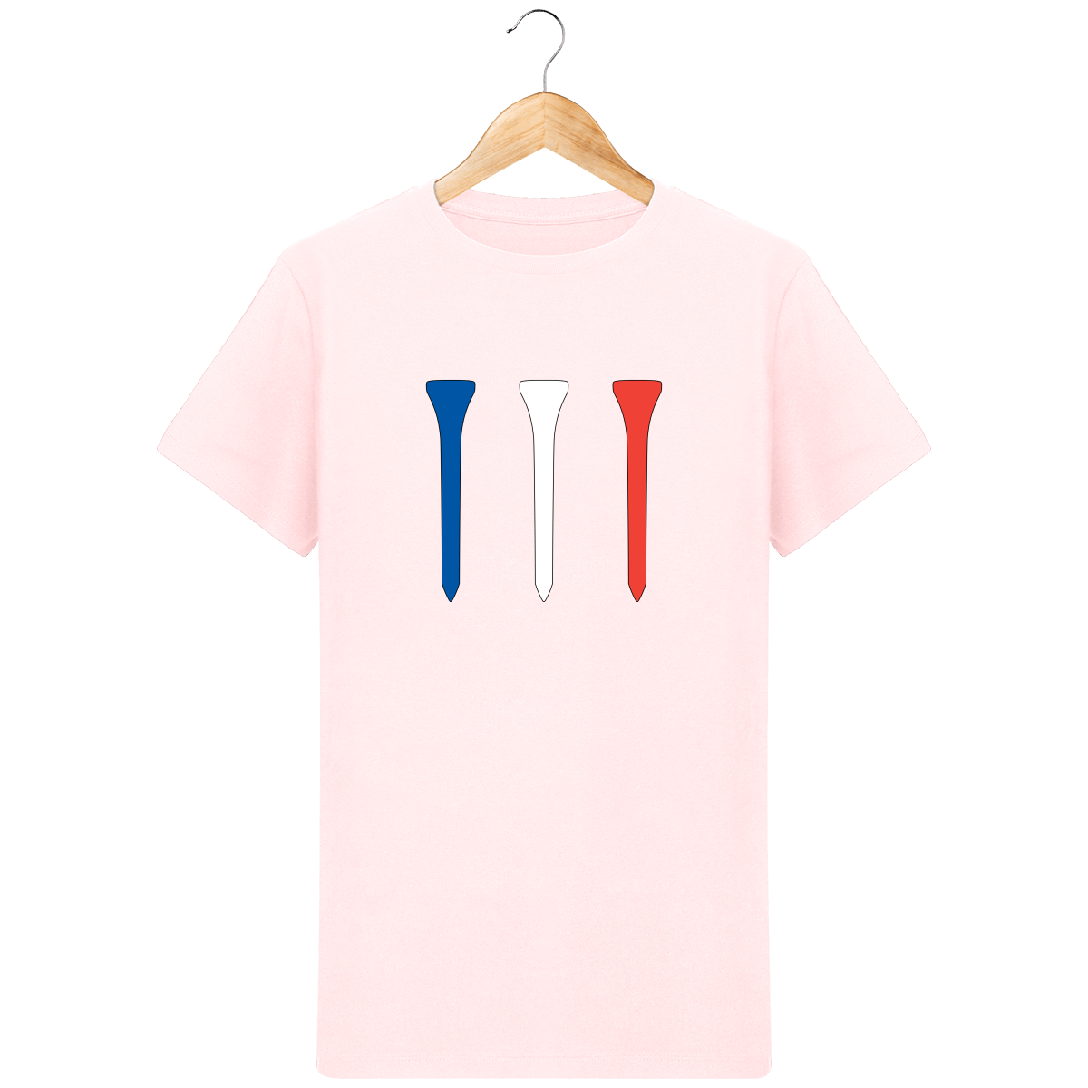 T-Shirt en coton bio TEES BLEU BLANC ROUGE