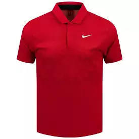 TW Dri-Fit ADV Camo Polo Gym Red - SS23