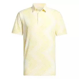 Ultimate365 Regular Fit All Over Print Polo Ivory - SS24